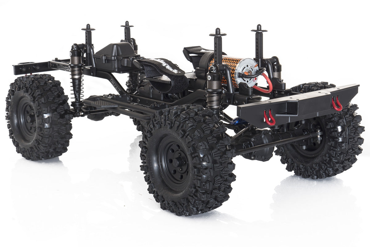 Hobbytech CRX Survival v2 1/10th 4wd self assembly scale crawler truck kit with body and accessories wheels/tyres and 55t motor