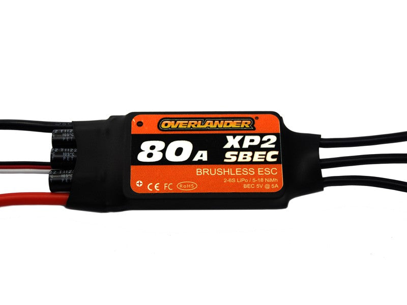OverlanderXP2 80ASBEC BrushlessSpeedController-SKU 2613