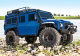 Traxxas TRX-4 Crawler Land Rover Defender 110 (TQi/No Batt/No Chg) - Blue Edition