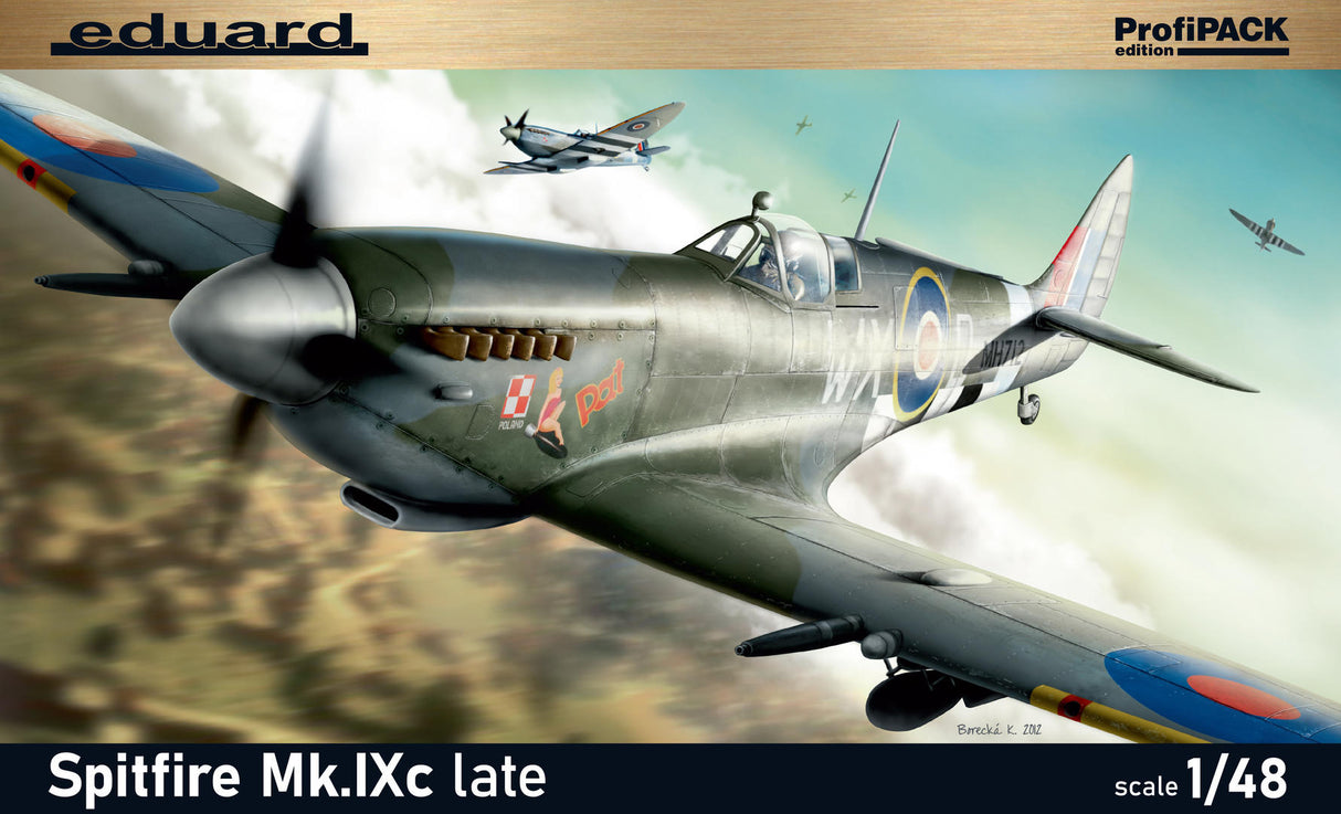 Eduard 1/48 Spitfire Mk. IXc late version Profipack 8281