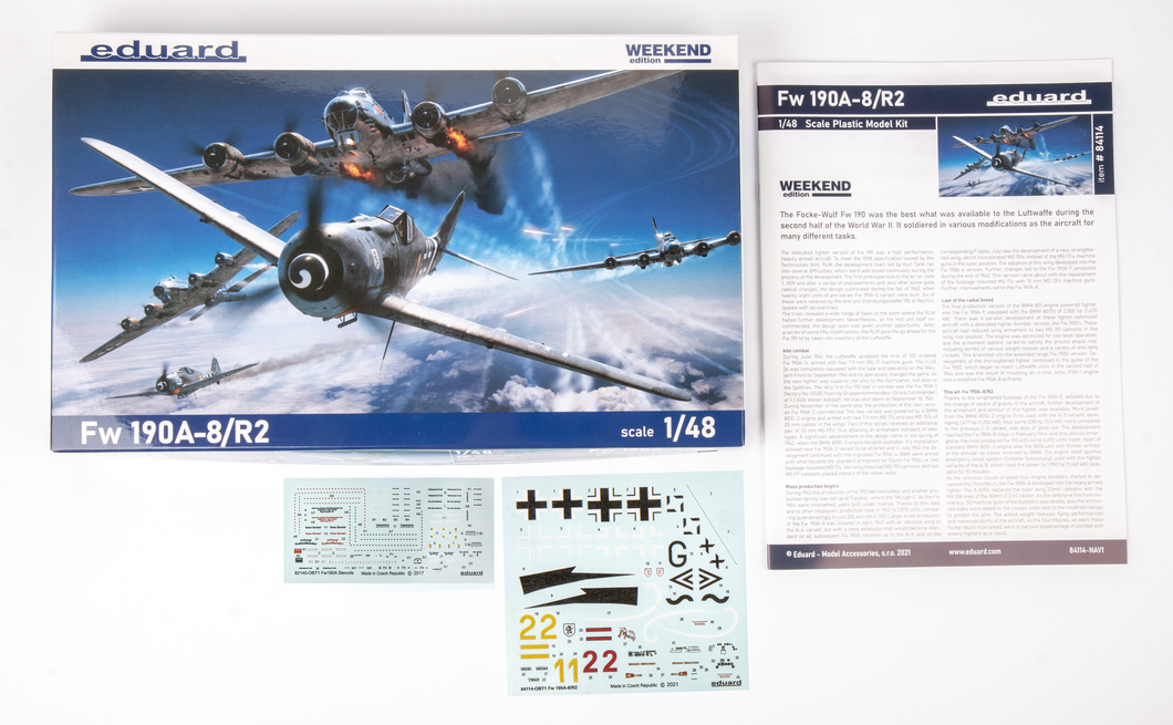 Eduard 1/48 Focke-wulf Fw 190A-8/ R2 Weekend Edition 84114