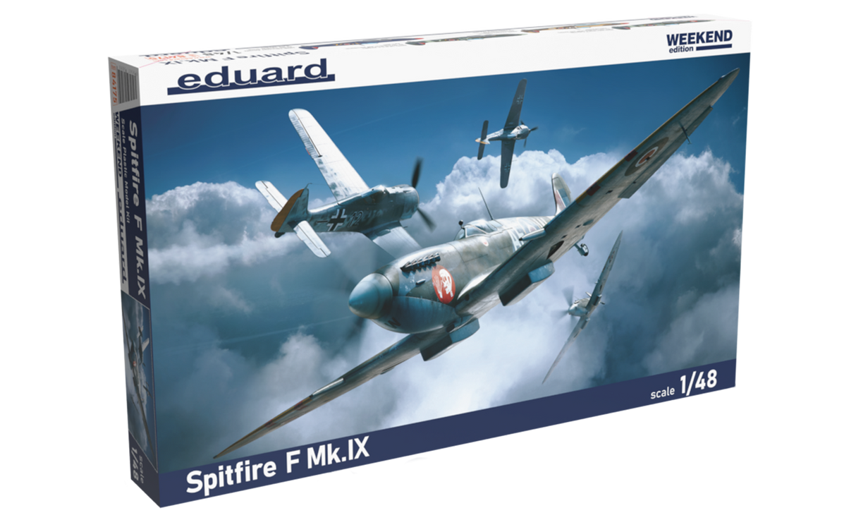 Eduard Weekend 1/48 WWll Supermarine Spitfire F Mk.lX Model Kit 84175