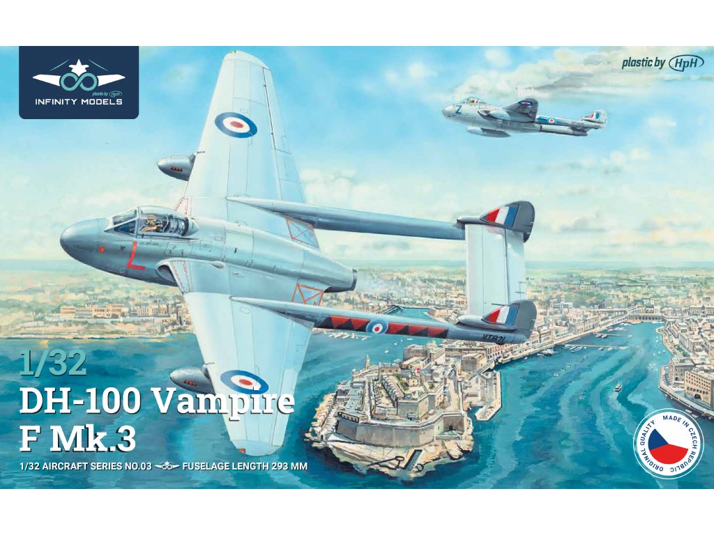 Infinity Models 1/32 DH-100 Vampire F Mk.3 3203