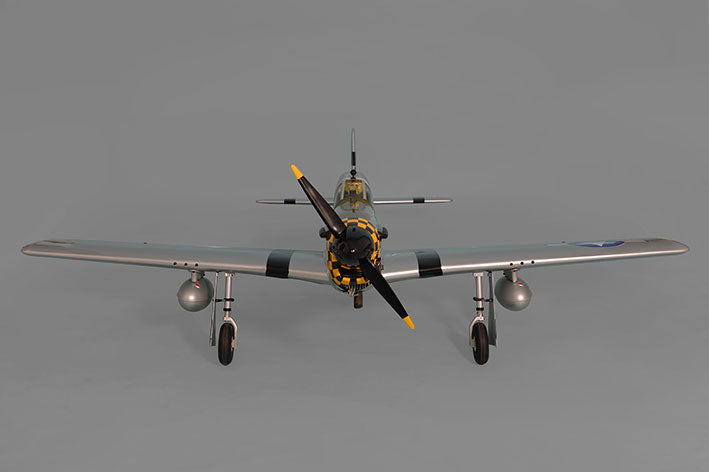 Phoenix Models PH205-MUSTANG P51 GP/EP 50-61CC SCALE 20% ARF (Old Item Code: PH185)