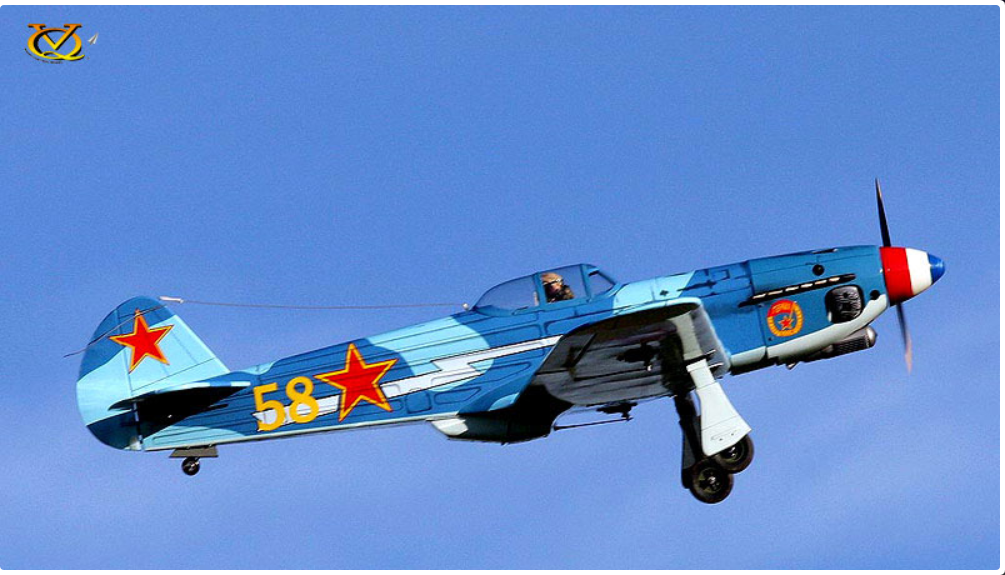 VQ Yak-9 (Soviet) 59.8 Inch ARF (EP/GP)