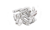 KONTRONIK Silver connectors 4 mm 10 pairs & shrinking tubes 9010