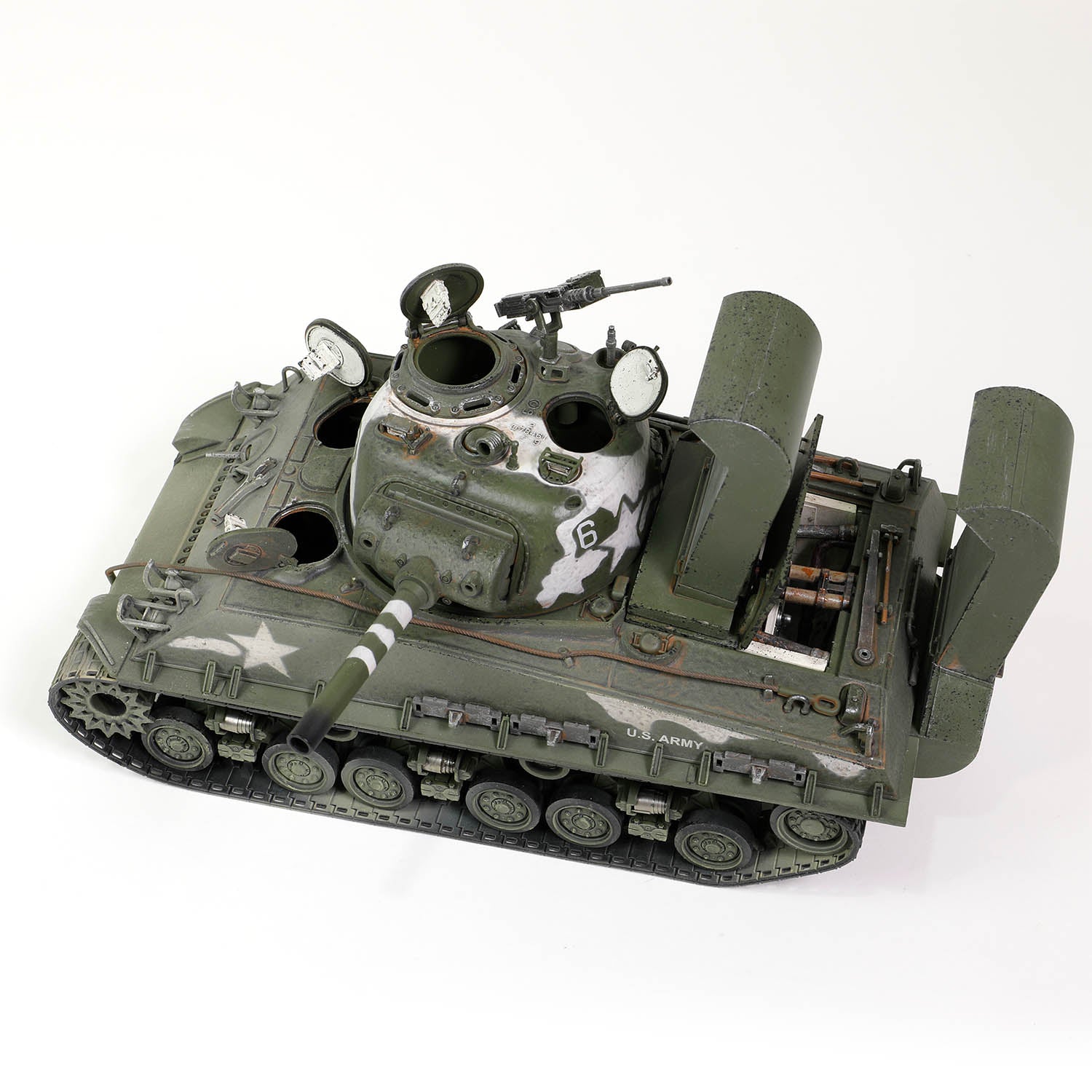 U.S.M4A3 Sherman Tank 1/32 ダイキャストジオラマ MP912102A Forces of Valor U.S. Sherman M4A3 Medium Tank