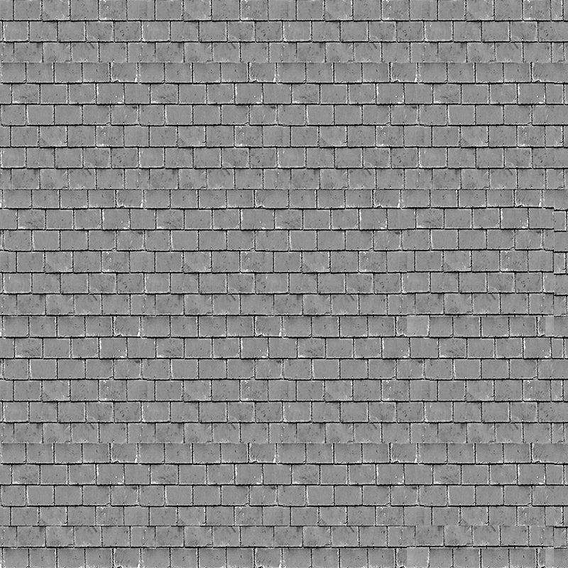 95112 BM062N Art Printers N Gauge Building Material Grey Roof Tiles