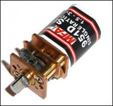 MFA 951D SERIES 12mm dia. SPUR SUB MINIATURE GEARED MOTOR 6V with Single Ratio 102:1