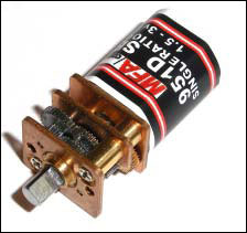 MFA 951D/6V SERIES 12mm dia. SPUR SUB MINIATURE GEARED MOTOR