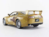 Jada Toys 1:24 Slap Jacks Toyota Supra (1995) 2 Fast 2 Furious (2003) Gold