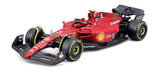 Bburago 1/43 F1 Ferrari F1-75 (2022) Sainz No.55 B18-36832S