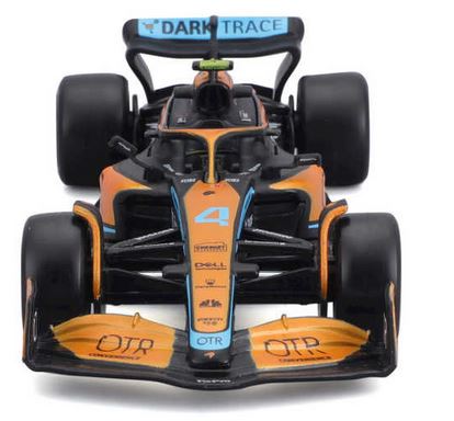 Bburago 1/43 McLaren F1 MCL 36 (2022) Norris No.4 B18-38063N