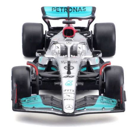 Bburago 1/43 F1 Mercedes Benz W13 E Performance (2022) Hamilton No.44 B18-38065H