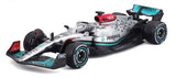 Bburago 1/43 F1 Mercedes Benz W13 E Performance (2022) Russell No.63 B18-38065R