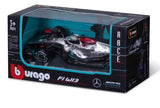 Bburago 1/43 F1 Mercedes Benz W13 E Performance (2022) Russell No.63 B18-38065R