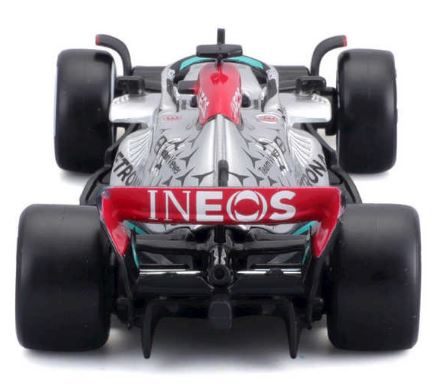 Bburago 1/43 F1 Mercedes Benz W13 E Performance (2022) Russell No.63 B18-38065R