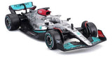 Bburago 1/43 F1 Mercedes Benz W13 E Performance (2022) Russell No.63 B18-38065R