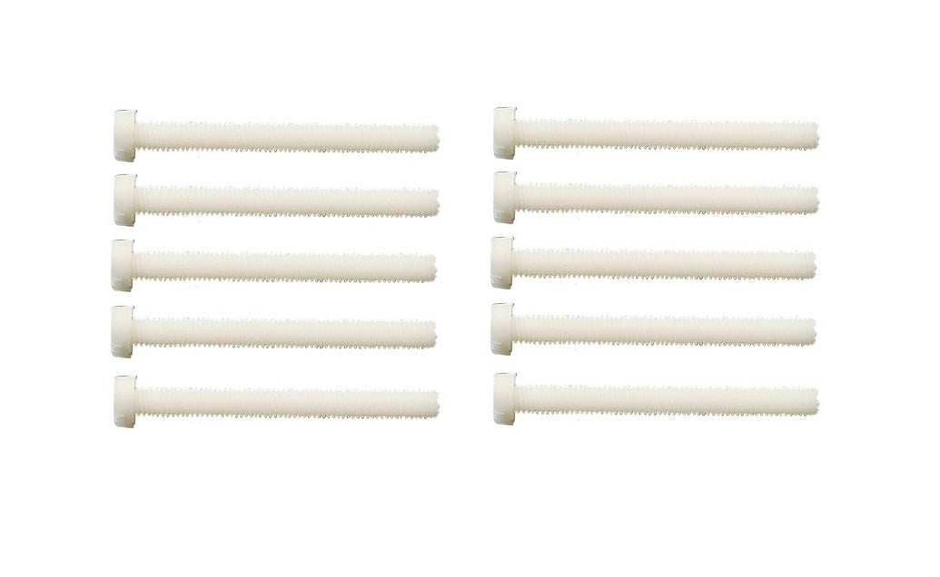 M6 x 50 Nylon Cheesehead Bolts (wing bolts) (10)