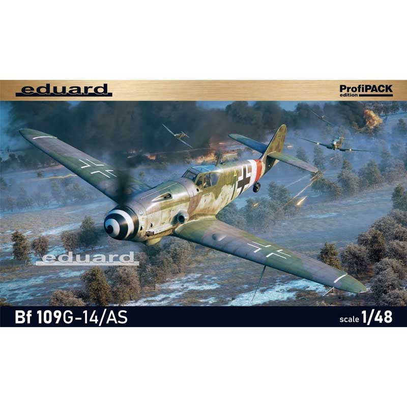 Eduard 1/48 Bf 109 G-14/AS kit 82162