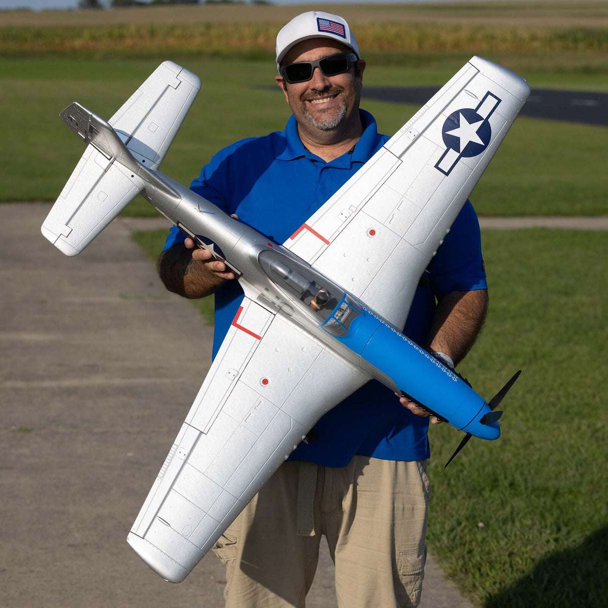 P-51D Mustang 1.2m PNP Cripes A Mighty 3rd Model