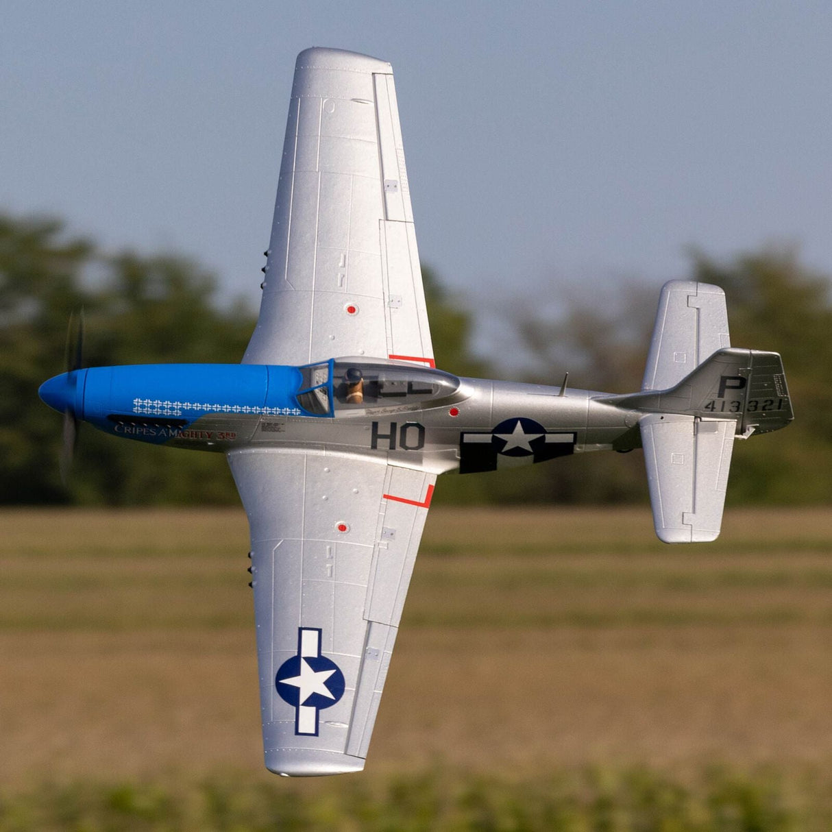 P-51D Mustang 1.2m PNP Cripes A Mighty 3rd Model