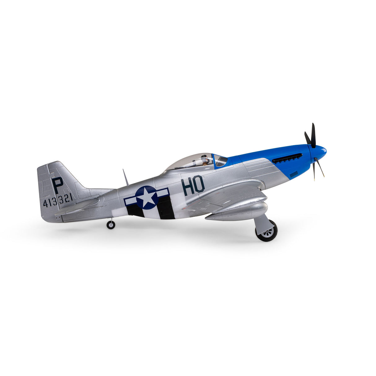 P-51D Mustang 1.2m BNF Basic Cripes AMighty 3rd Model