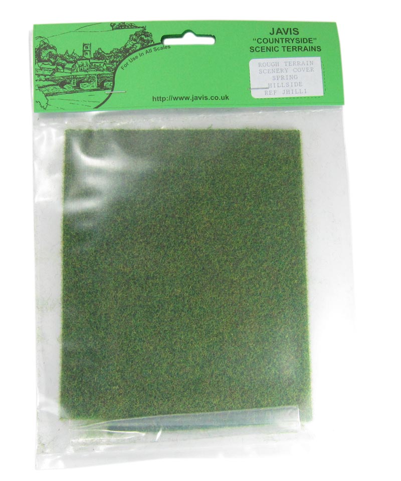 JAVIS JHILL1 rough terrain mat Spring Green Rough 380mm x 165mm