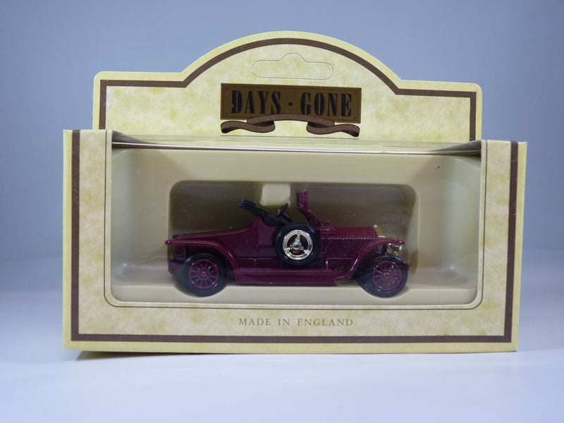 Lledo Limited Edition Days Gone Die Cast 1907 Rolls Royce Silver Ghost Coupe Red