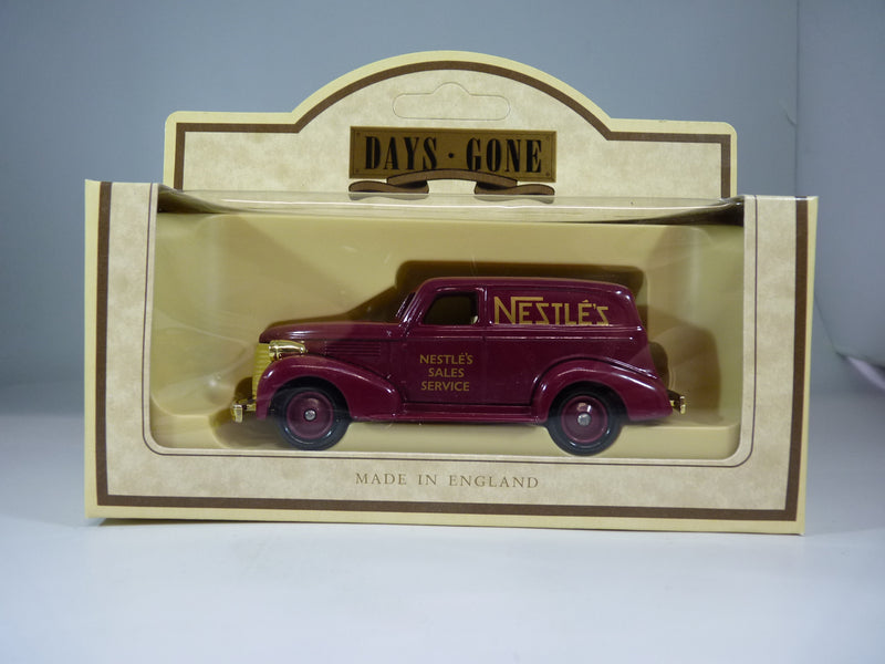 Lledo Limited Edition Days Gone Die Cast 1939 Chevrolet Panel Van Nestles