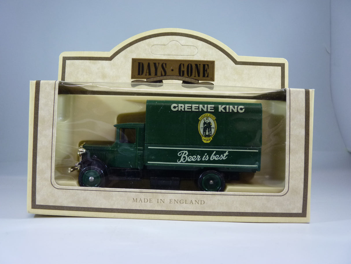 Lledo Limited Edition Days Gone Die Cast 1934 MAC Canvas Back Truck Greene King