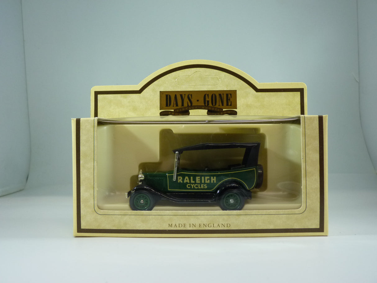 Lledo Limited Edition Days Gone Die Cast 1934 Model A Ford Car Raleigh Cycles