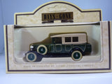 Lledo Limited Edition Days Gone Die Cast Rolls Royce Green & Cream/Black