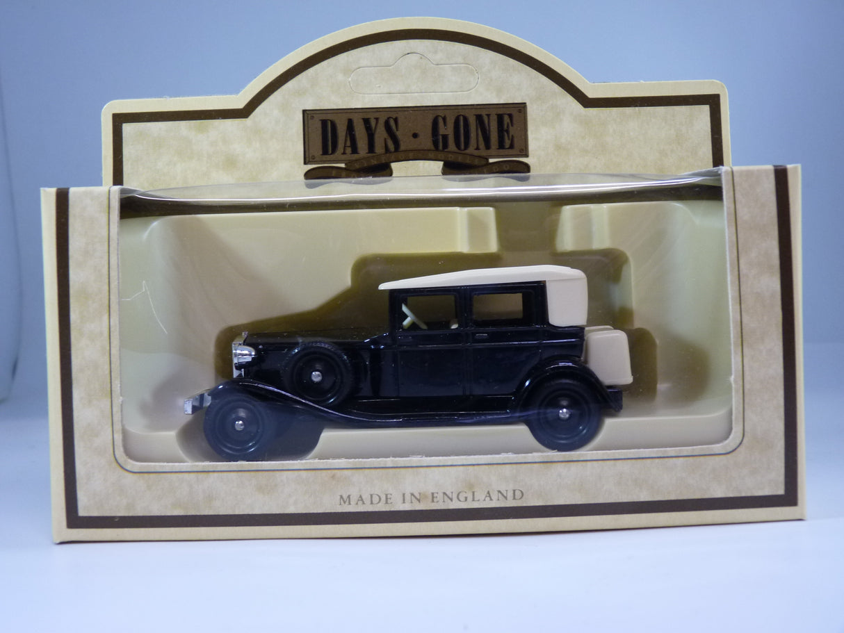 Lledo Limited Edition Days Gone Die Cast 1931 Rolls Royce Phantom 11 (Brewster) Black Rolls Royce