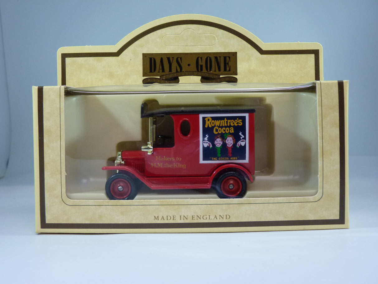 Lledo Limited Edition Days Gone Die Cast 1920 Model T Ford Van Rowntrees Cocoa