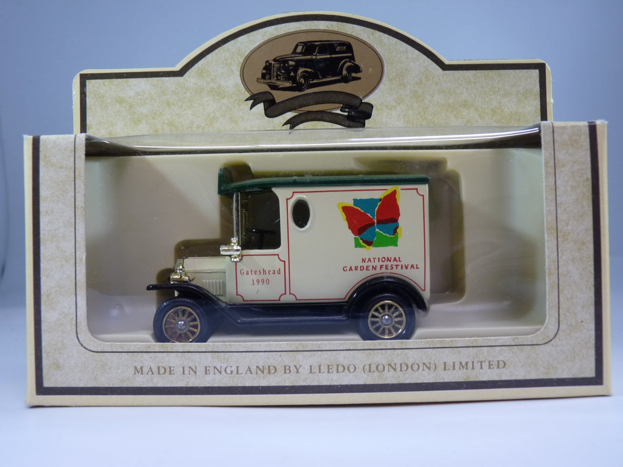 Lledo Limited Edition Days Gone Die Cast 1920 Ford Model T Van National Garden Festival