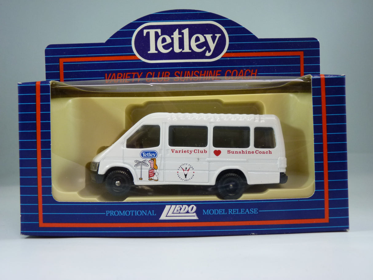 Lledo Limited Edition Days Gone Die Cast Passenger Coach Tetley Variety Club Sunshine Coach