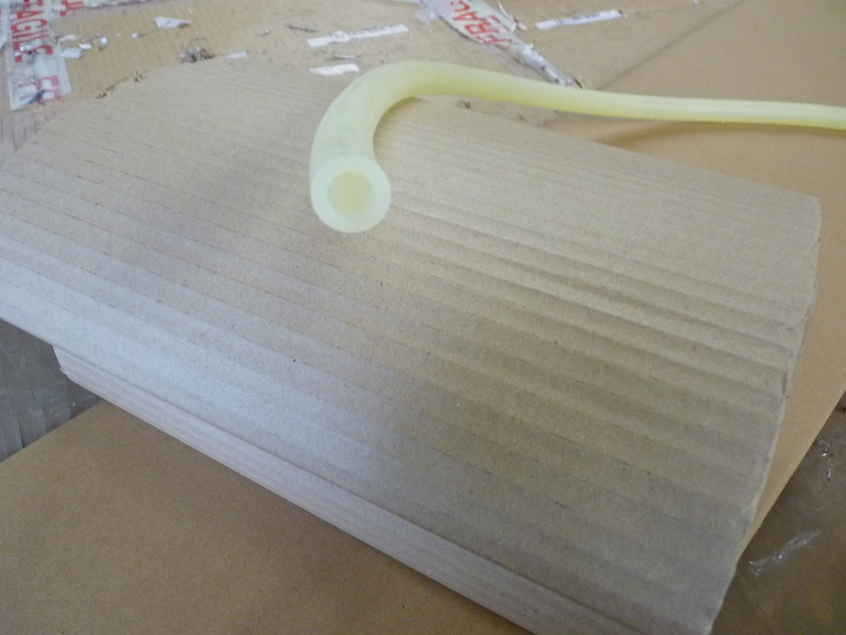 Silicone Tube - 10mm ID (Yellow Tint) 330mm long