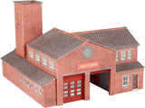 Metcalfe PN189 Fire Station N Gauge Card Kit