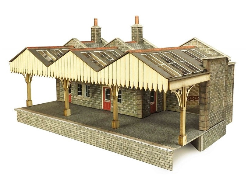 Metcalfe PO321 Parcels Office - 00 Gauge Card Kit