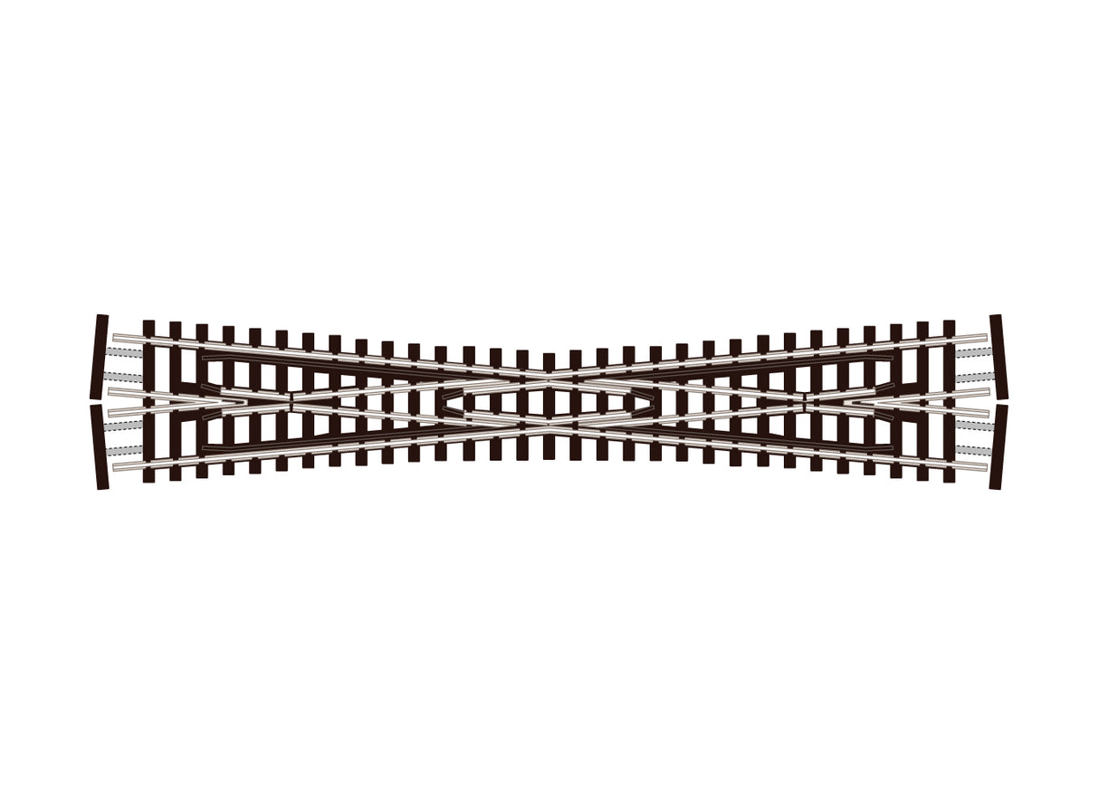 PECO SL-E394F Long Crossover 154mm Code 55 Rail Electofrog N