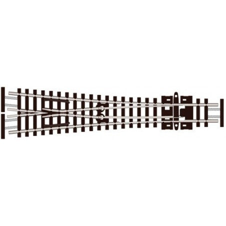 PECO Streamline N CODE 55 Y Turnout Medium Radius SL-E397F