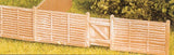 Wills SS44 Larch Lap Fencing incl Gates