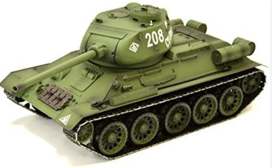 Heng Long 1/16 Russian T-34 / 85 with Infrared Battle System (2.4GHz + Shooter + Smoke + Sound + Metal Gearbox)