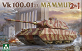 Takom 1/35 German VK 100.01 (p) Mammut - WWII super-heavy concept tank 2-in-1 02156