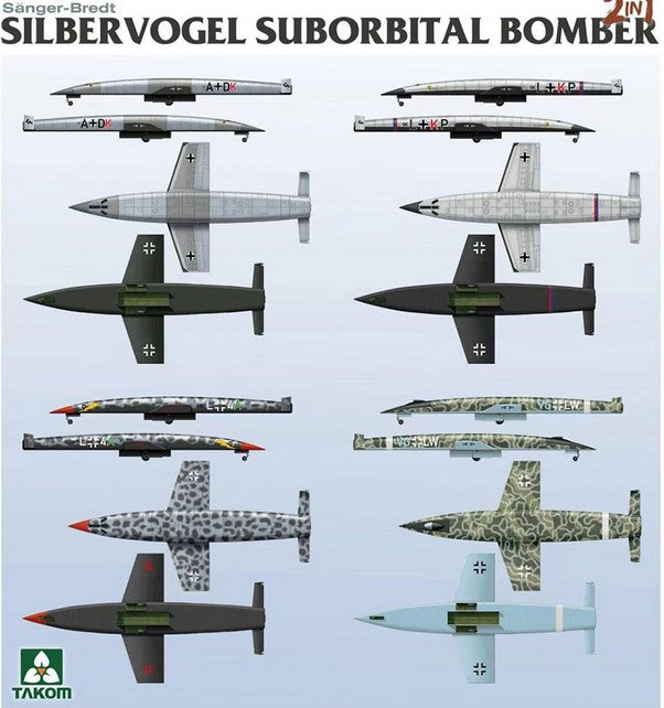 Takom 1/72 German Silbervogel WWII concept Suborbital Bomber 05017