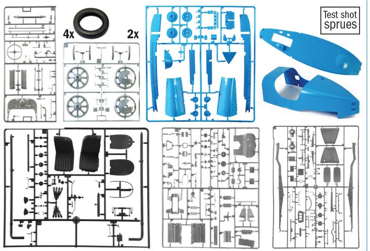 Italeri 1/12 Bugatti Type35B 4710