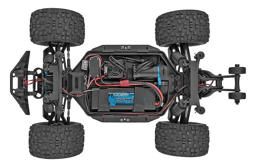 TEAM ASSOCIATED RIVAL MT10 V2 RTR TRUCK BRUSHLESS WITH 2S BATTERY AND CHARGER