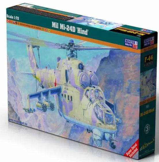 Mistercraft 1:48 Mil Mi-24D Hind kit