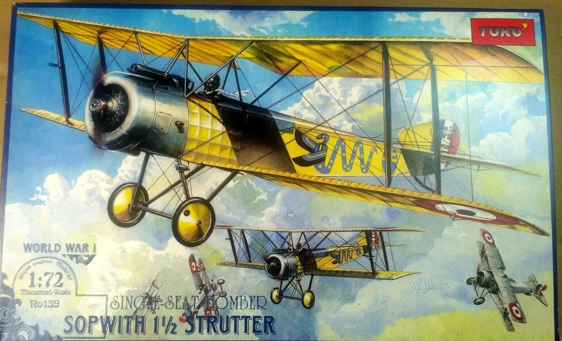 Toko Single-Seat Bomber Sopwith 1 1/2 Strutter kit 1/72 scale